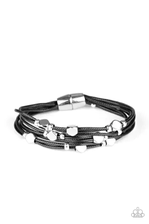 Cut The Cord - Black Bracelet