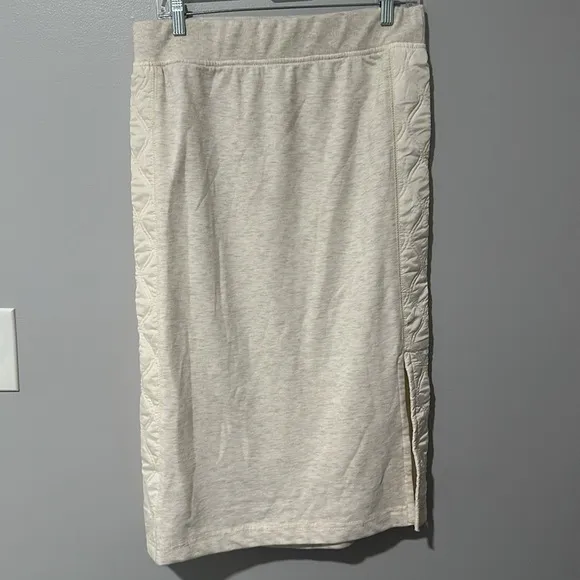 Daily Practice by Anthropologie Quilted Midi Skirt Sz M