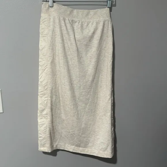 Daily Practice by Anthropologie Quilted Midi Skirt Sz M