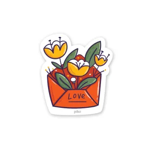 Decal Sticker / Floral Love
