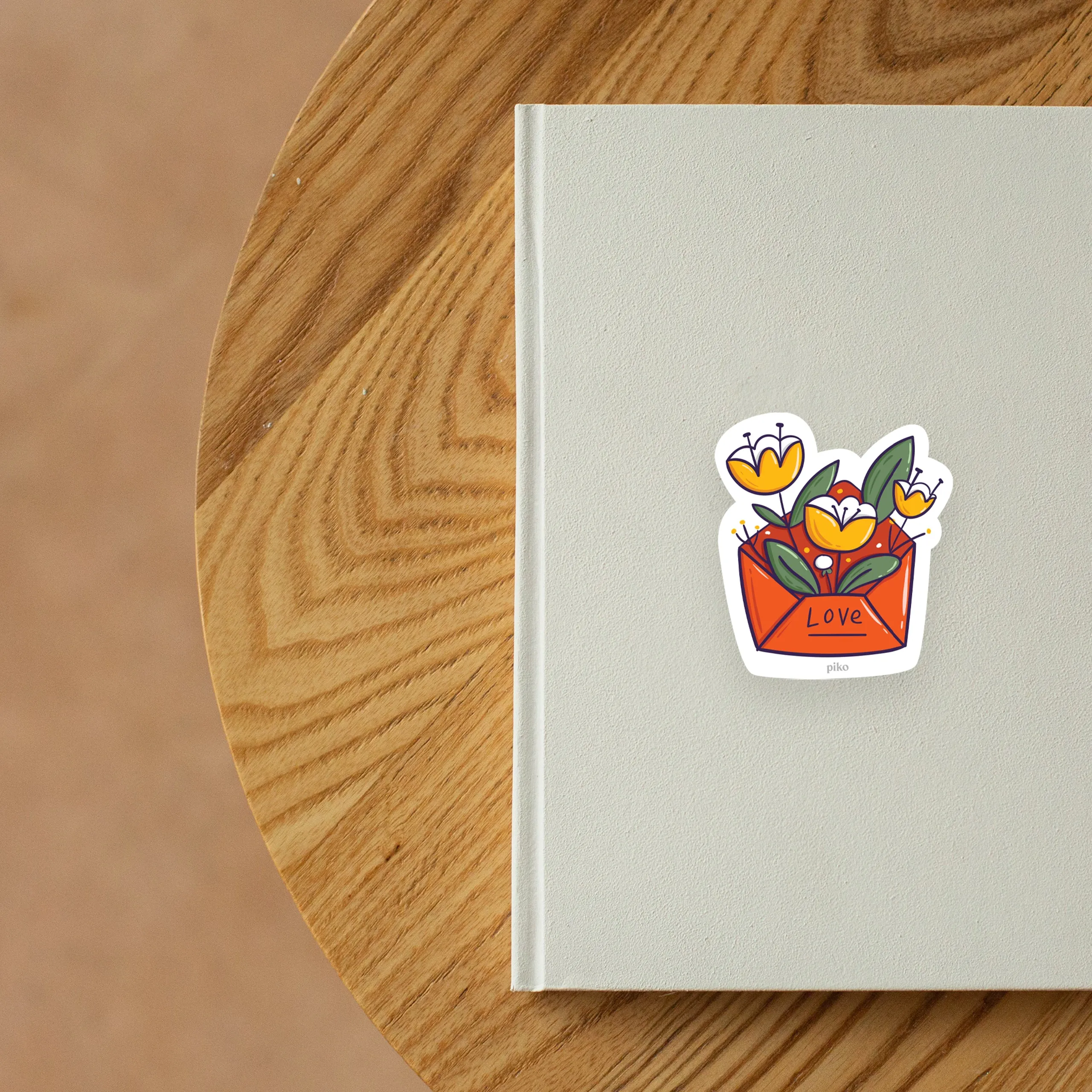 Decal Sticker / Floral Love