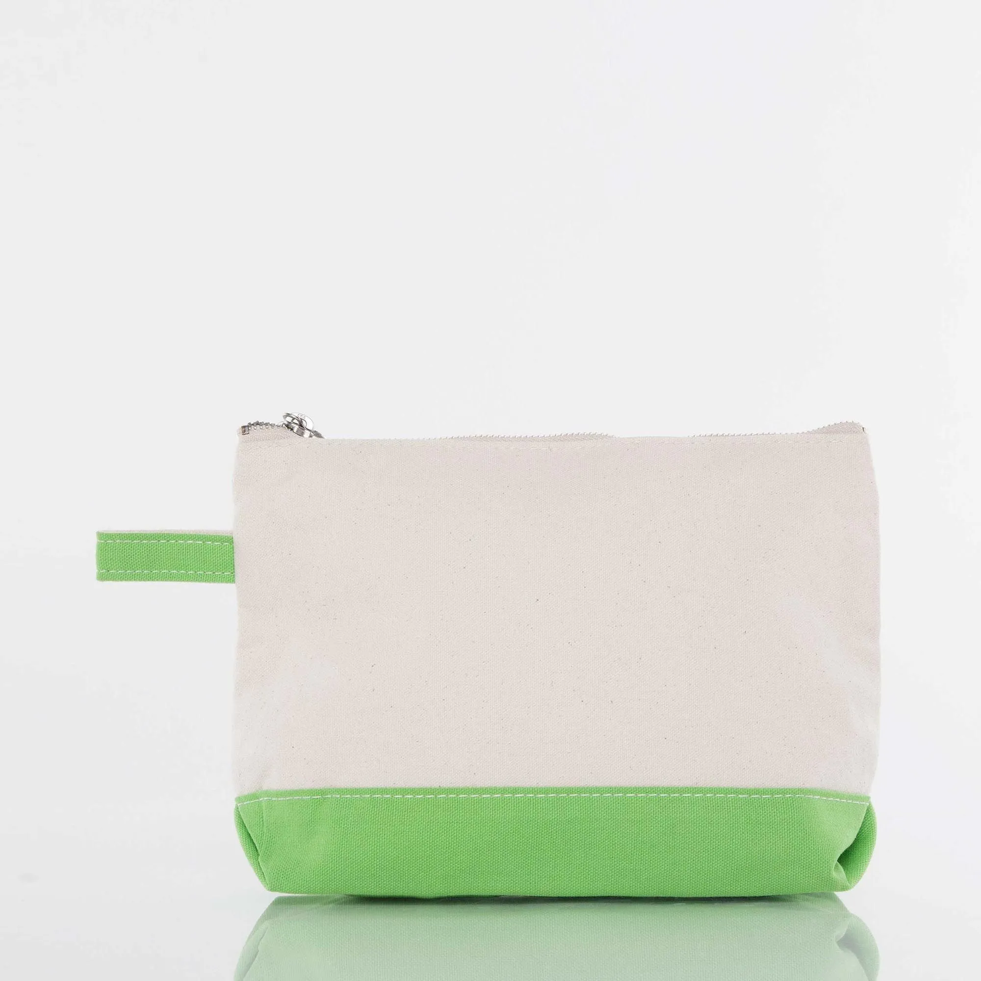 Delta Zeta Canvas Cosmetic Bag - Logo