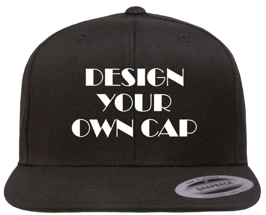 Design your own snapback cap