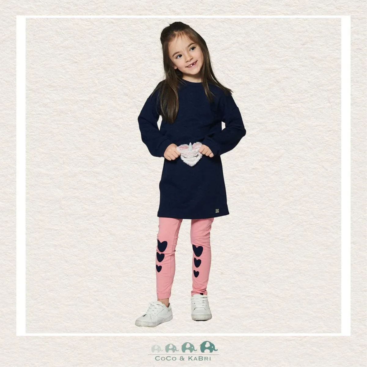 *Deux par Deux Quilted Heart Fleece Dress