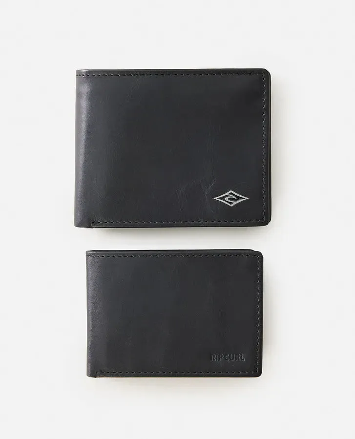 Diamond RFID 2 in 1 Leather Wallet