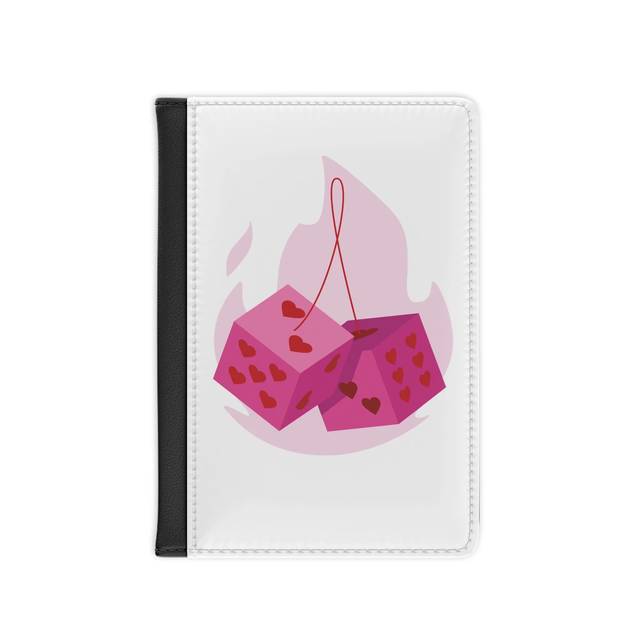 Dice Flame- Passport Cover