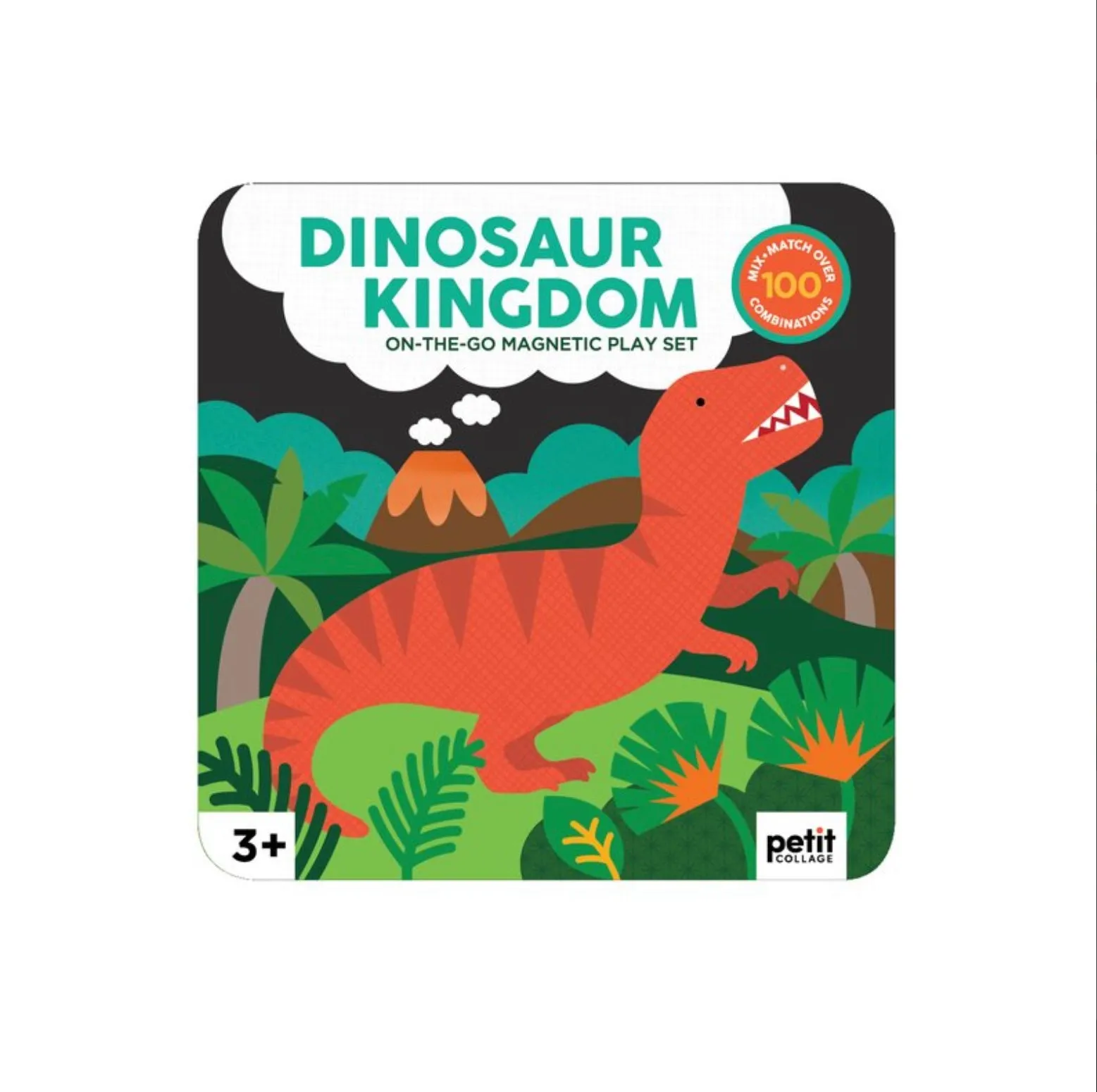 Dinosaur Kingdom Magnetic Play Set