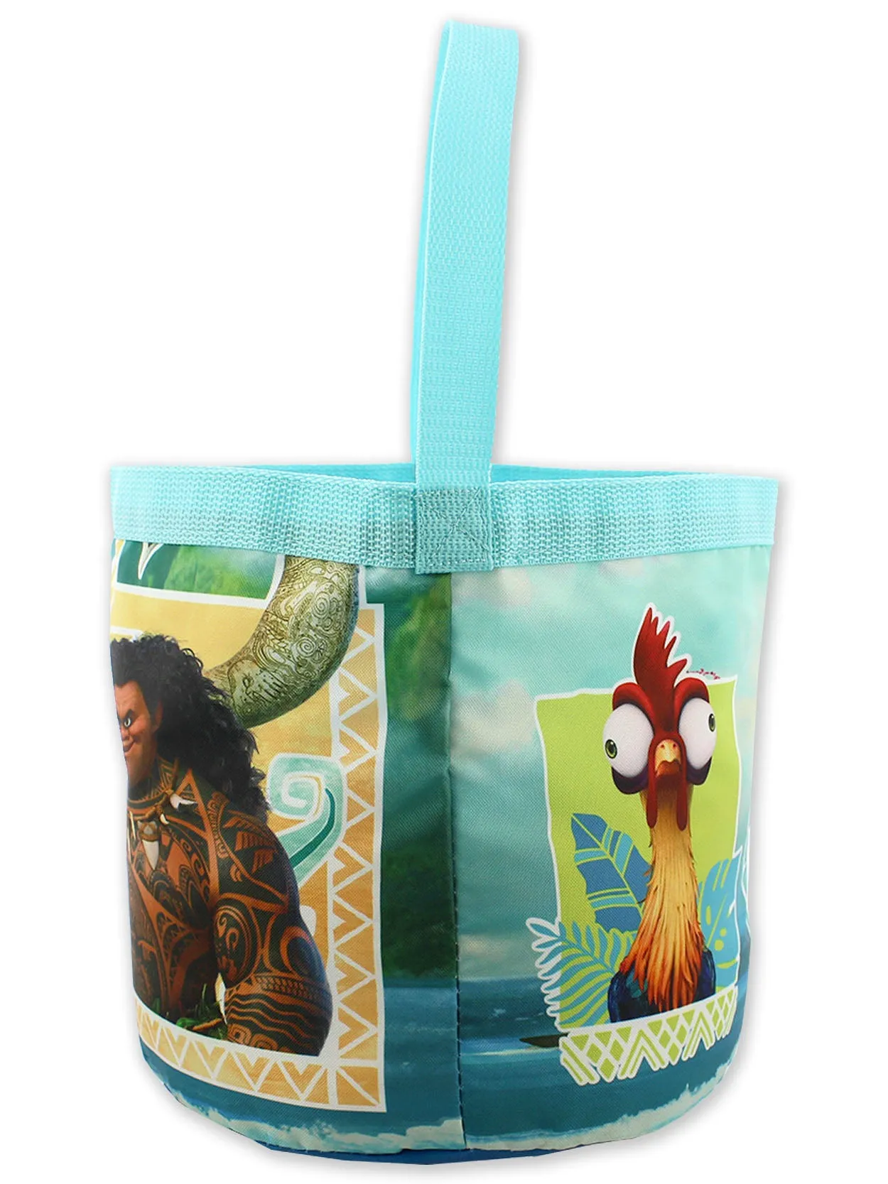 Disney Moana Maui Collapsible Bucket Tote Bag