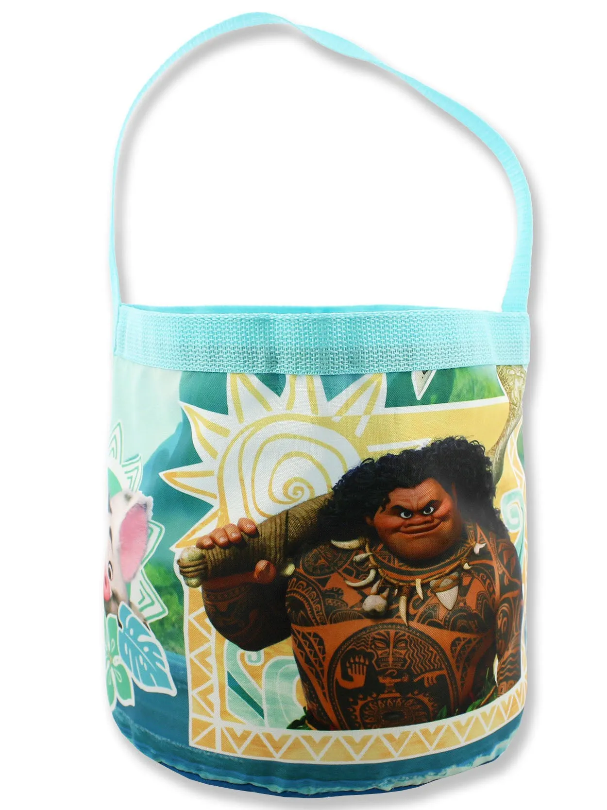 Disney Moana Maui Collapsible Bucket Tote Bag