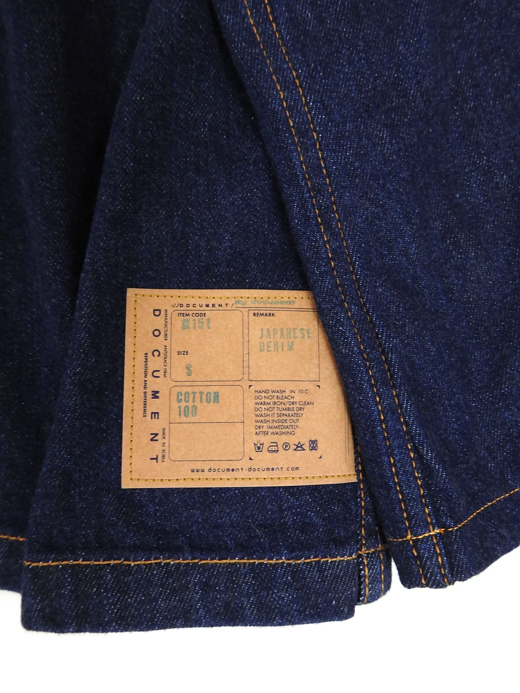 Document Denim Jacket Size Small