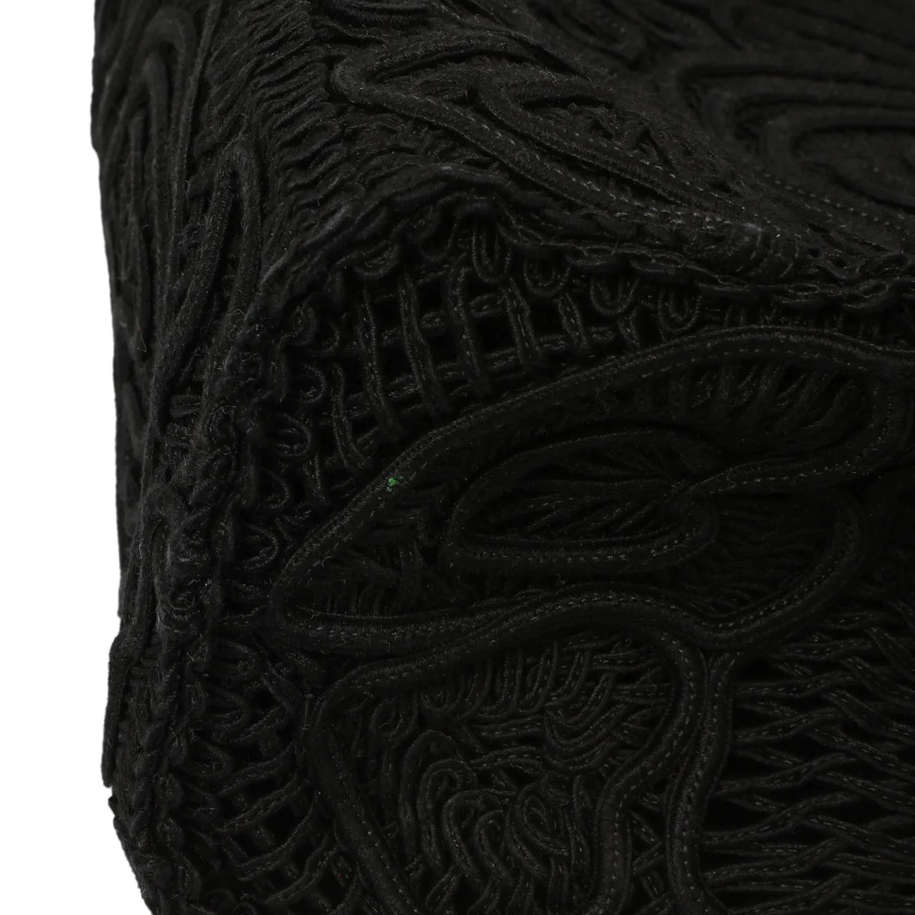 Dolce & Gabbana Black Cordonetto Lace Tote