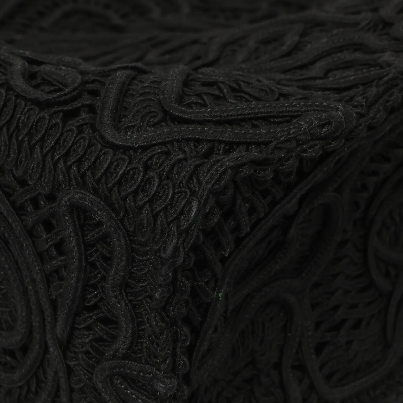 Dolce & Gabbana Black Cordonetto Lace Tote