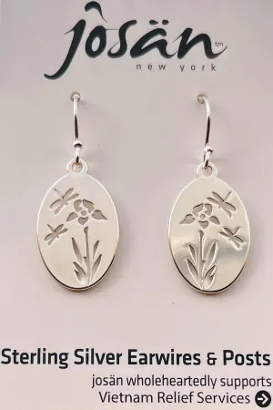 Dragonfly Cutout Earrings