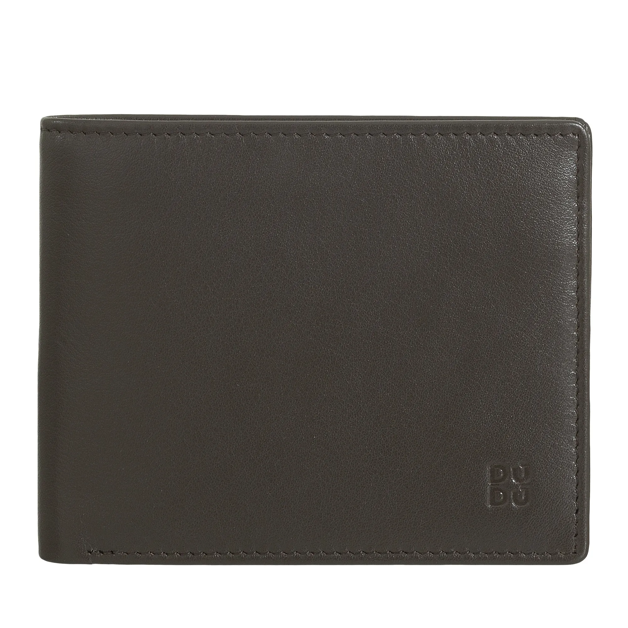 Dudu Rfid men's leather wallet in colored nappa nappa with holder and cards holder