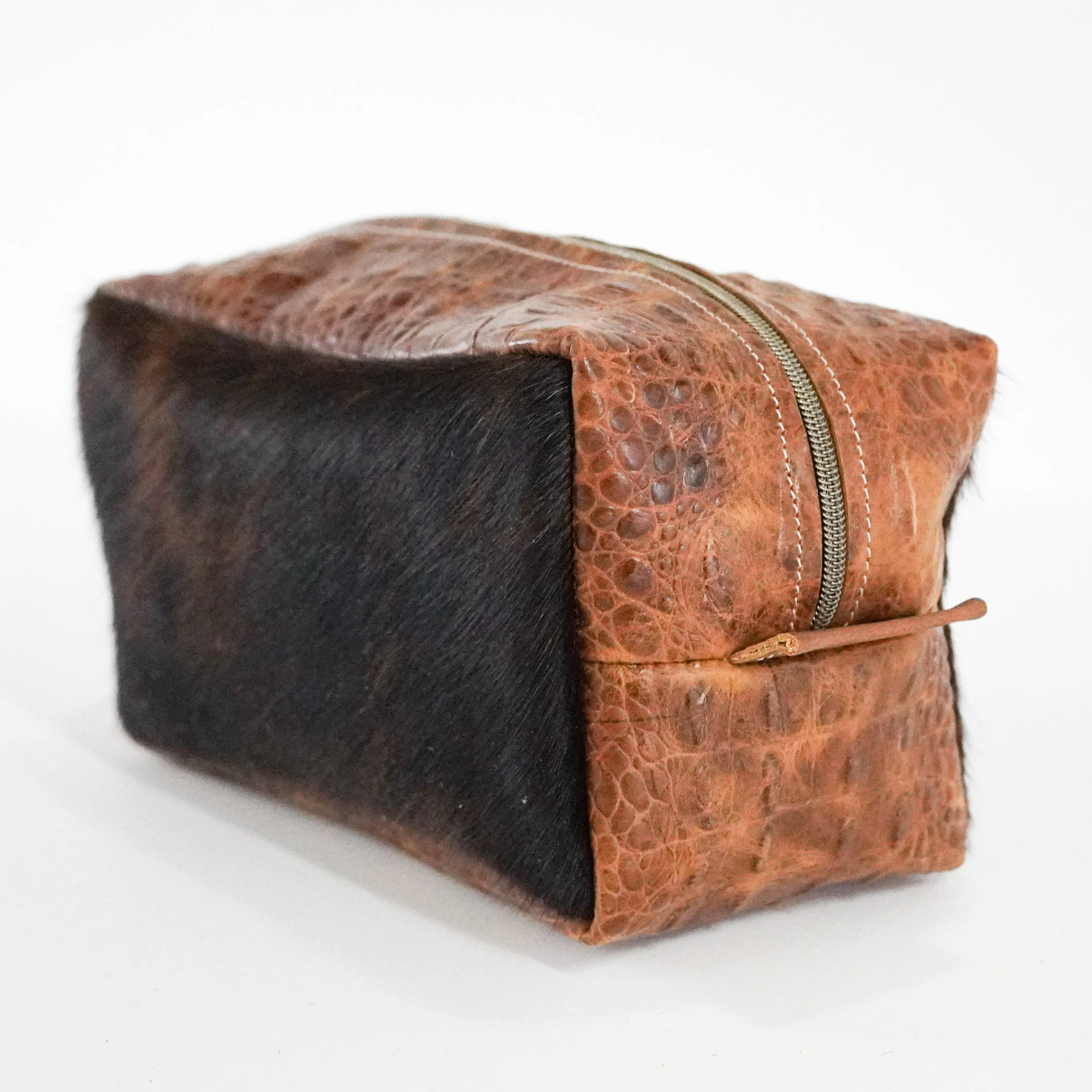 Dutton - Dark Brindle w/ Saddle Croc