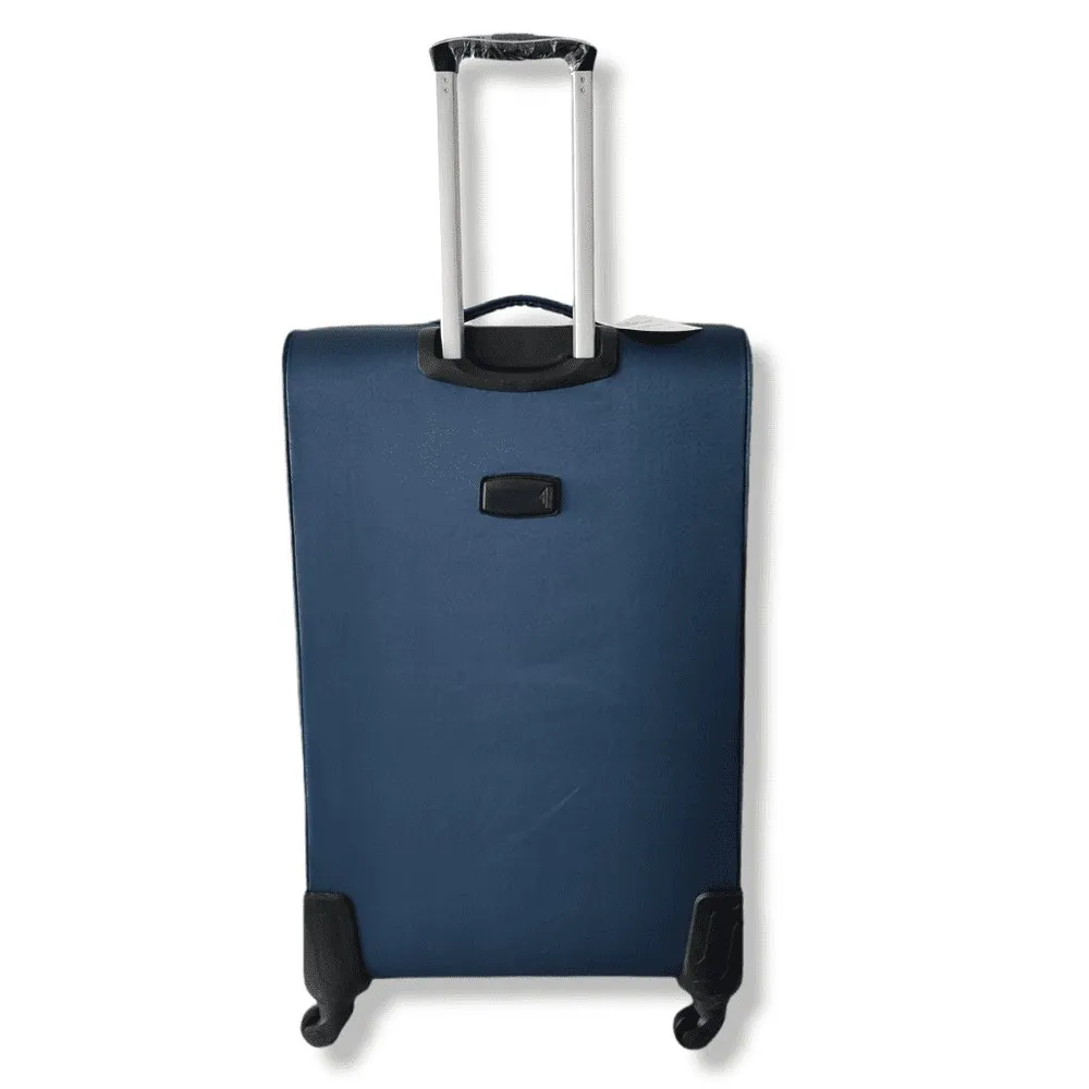 Eagle Lightweight and Durable Cabin Bags with Expandable Capacity - 4 Wheels for Easy Maneuvering - S,M,L,XL Navy