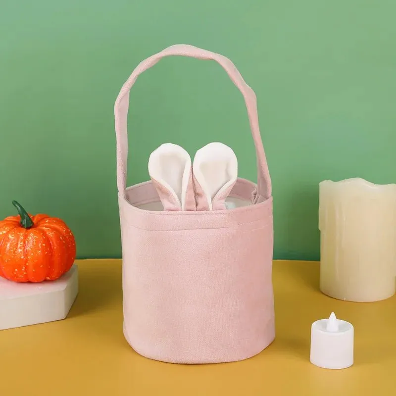 Easter Velvet Carrot Bags
