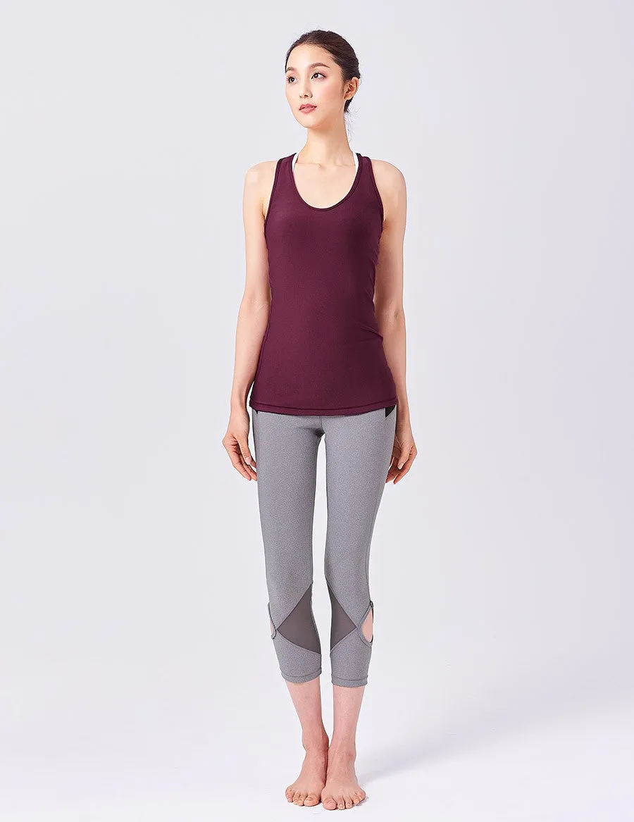 easyoga LA-VEDA UMORFIL Reversible Tank - M4 M-Dark Purple
