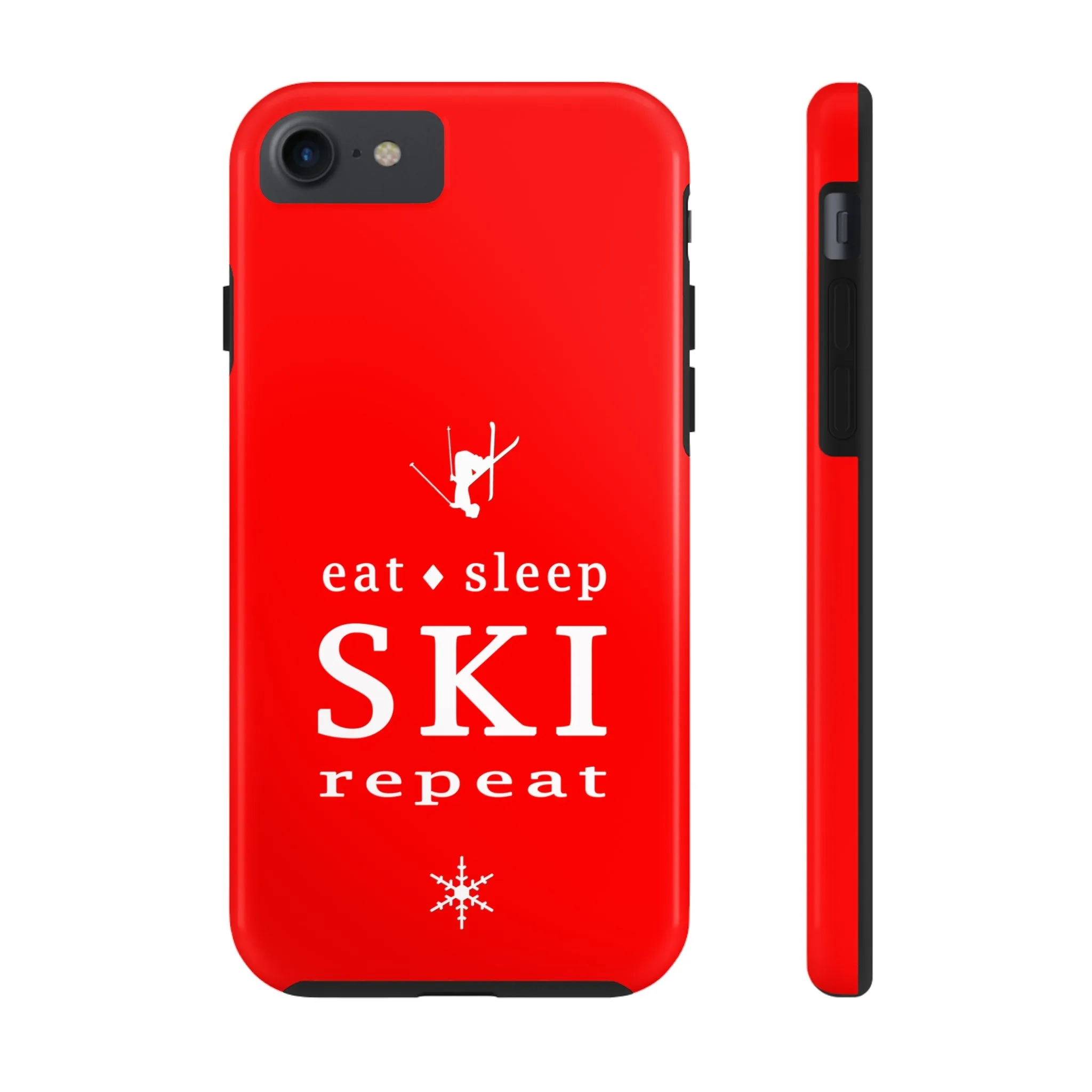 Eat Sleep SKI red - Tough Phone Case, Case-Mate