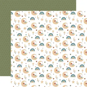Echo Park - Special Delivery Baby Boy - 12x12 Single Sheet / Sleepy Baby Boy