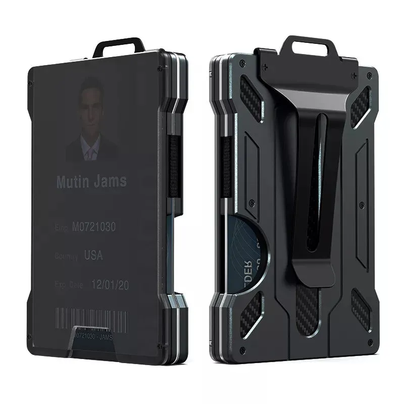EDC RFID Blocking Magsafe Aluminum Mini Smart Wallet