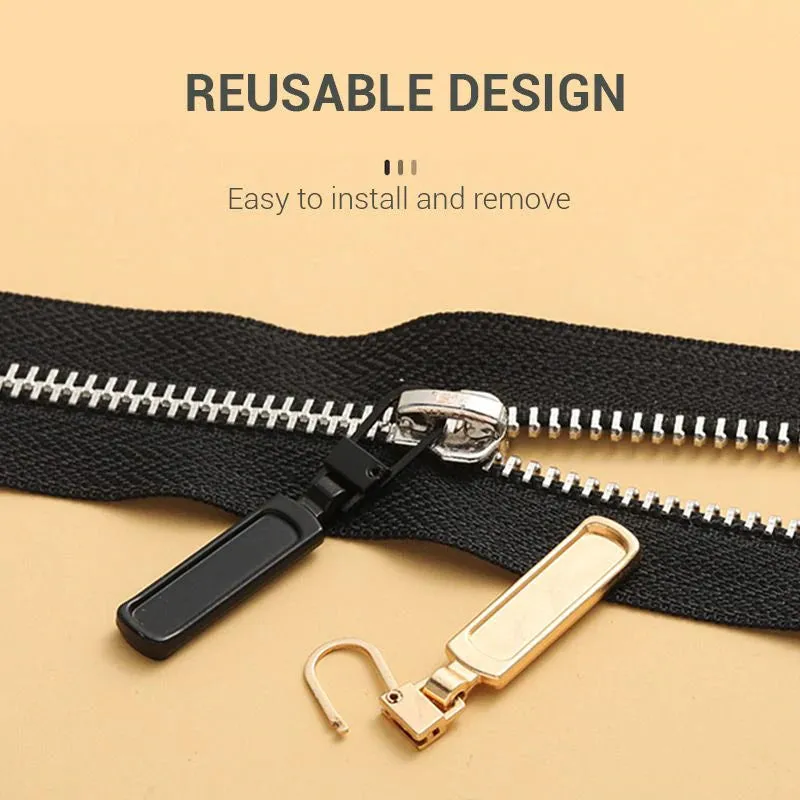 Elegant detachable zip puller
