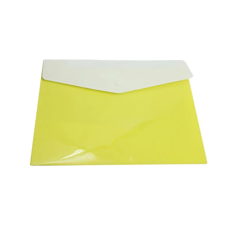 Envelope-Style A4 Document Holder With White Top Flap