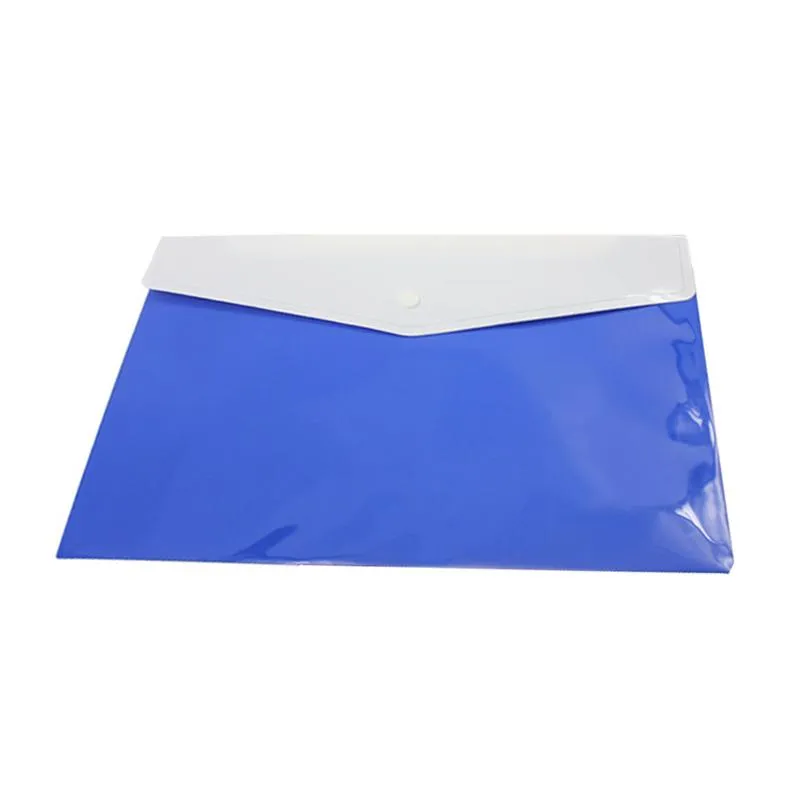 Envelope-Style A4 Document Holder With White Top Flap