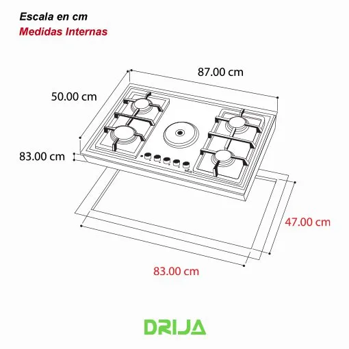 Estufa Dual Verona 90