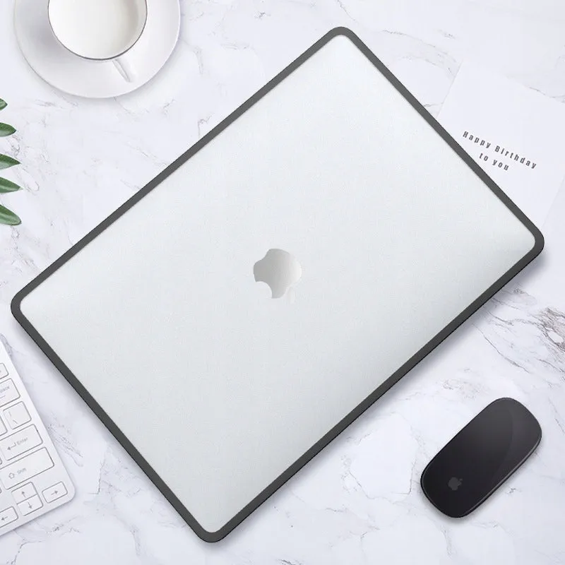 Etui Case na Macbook Air 13.6 M1 M2 2018-22 Czarne Ramki
