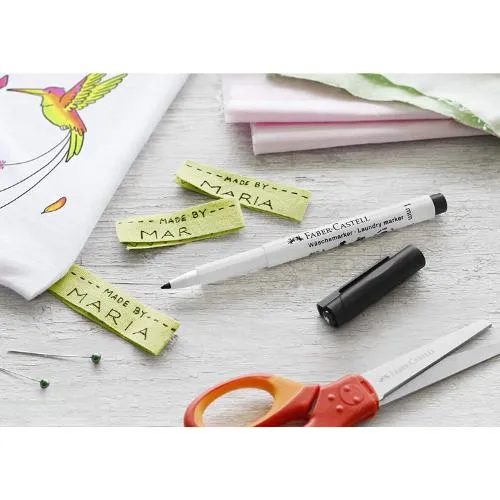 Faber-Castell - Laundry Marker Black