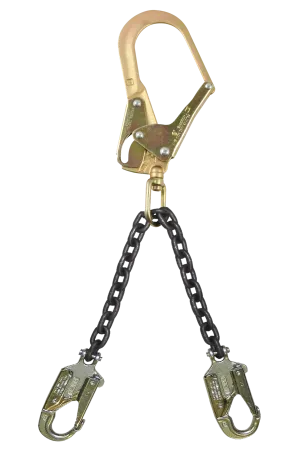 FallTech 8250 23" Premium Rebar Positioning Assembly with Chain and Steel Swivel Rebar Hook (each)