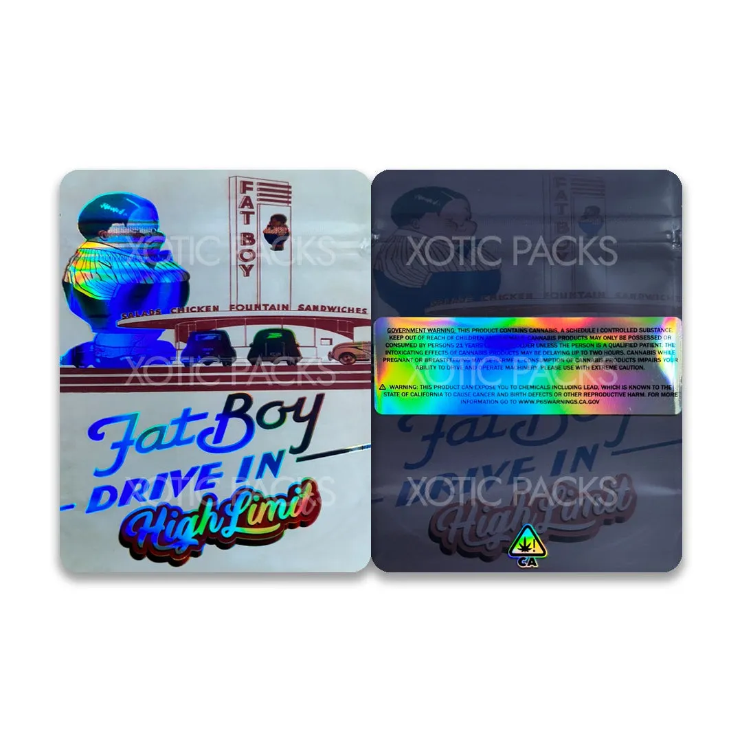 Fat Boy Drive In Mylar Bag 3.5 Grams