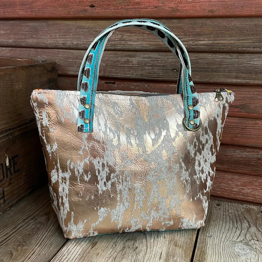 Feed Bag - Rosegold Acid w/ Aurora Navajo