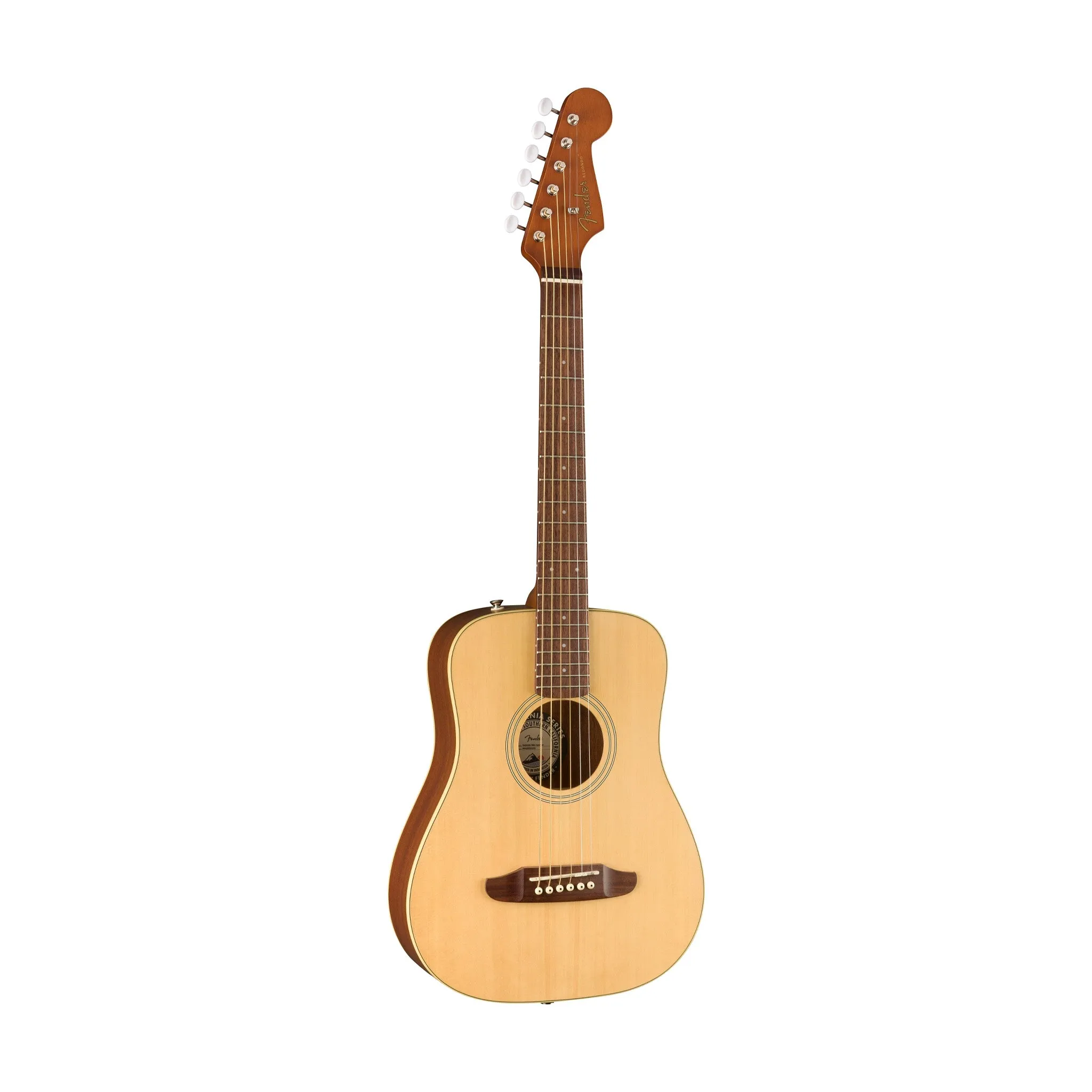 Fender California Redondo Mini Guitar w/Bag, Natural