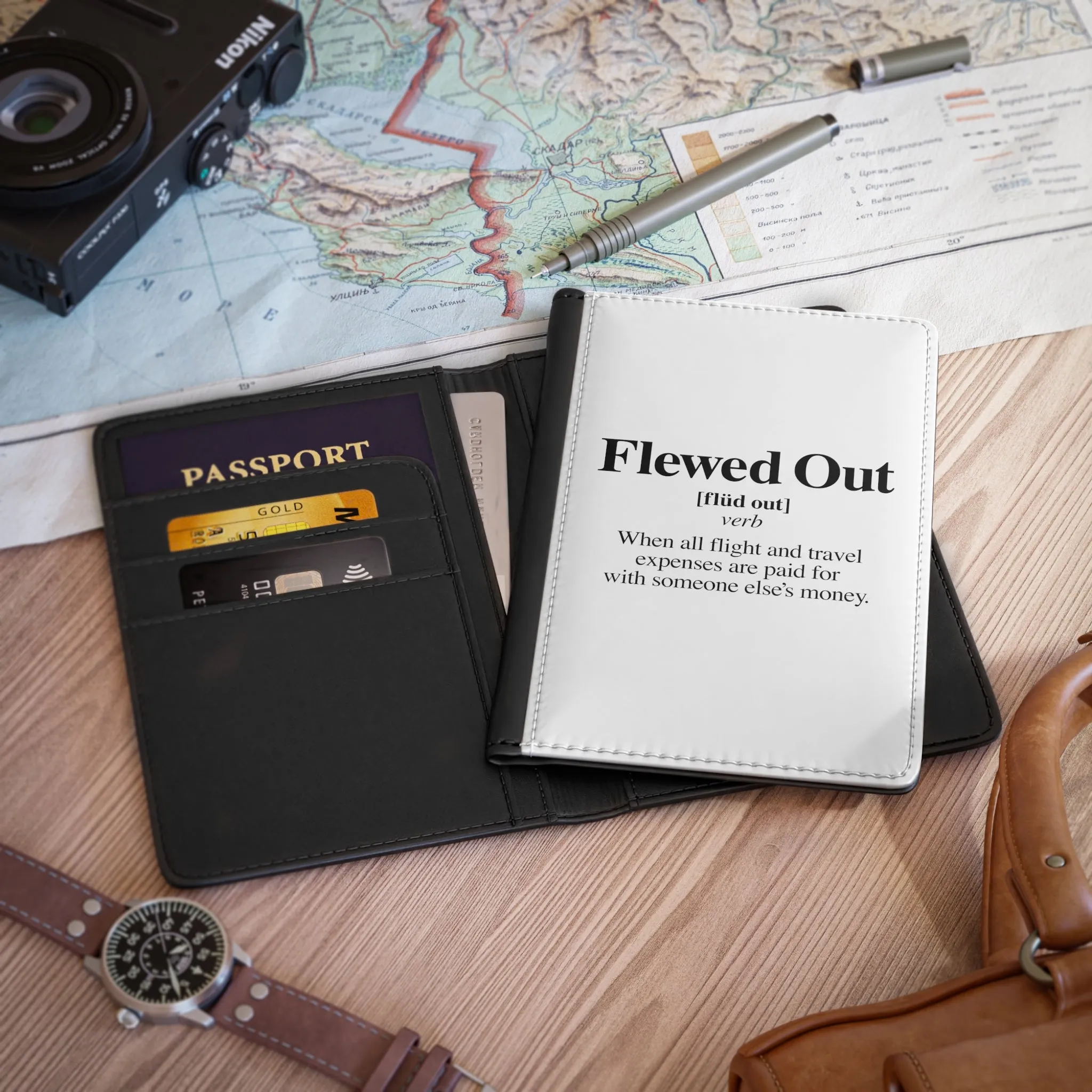 FLEW-OUT-Passport Cover