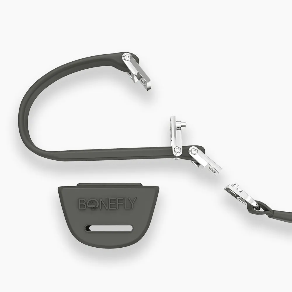 Flexfly 360 Siver Bones Leash