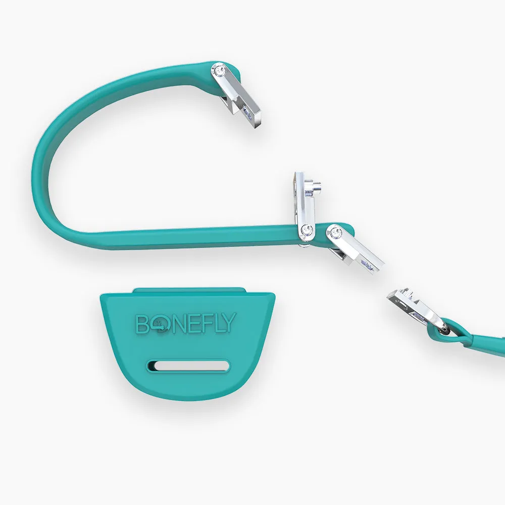 Flexfly 360 Siver Bones Leash