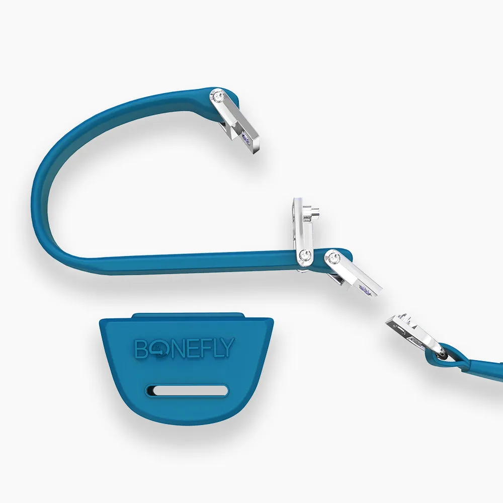 Flexfly 360 Siver Bones Leash