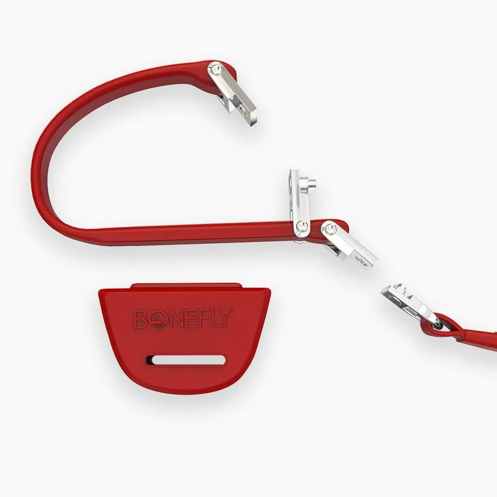 Flexfly 360 Siver Bones Leash