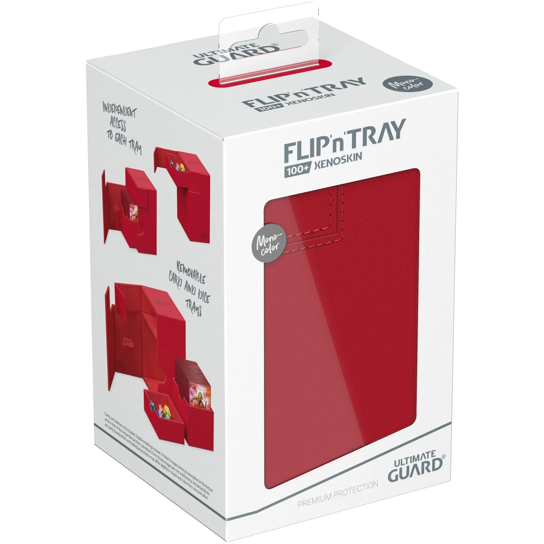 Flip'n'Tray Xenoskin 100  Red Monocolor
