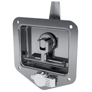 Folding T-Handle with Mounting Holes and Dust Cap