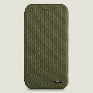 Folio Stand Cordura iPhone Xr Fabric Case
