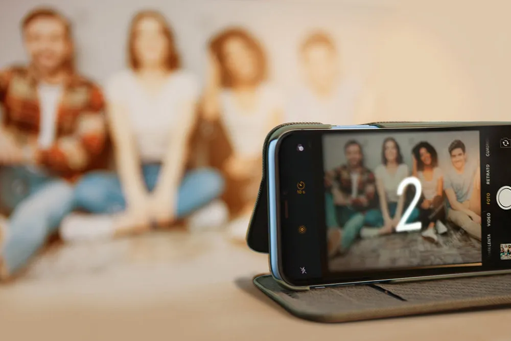 Folio Stand Cordura iPhone Xr Fabric Case