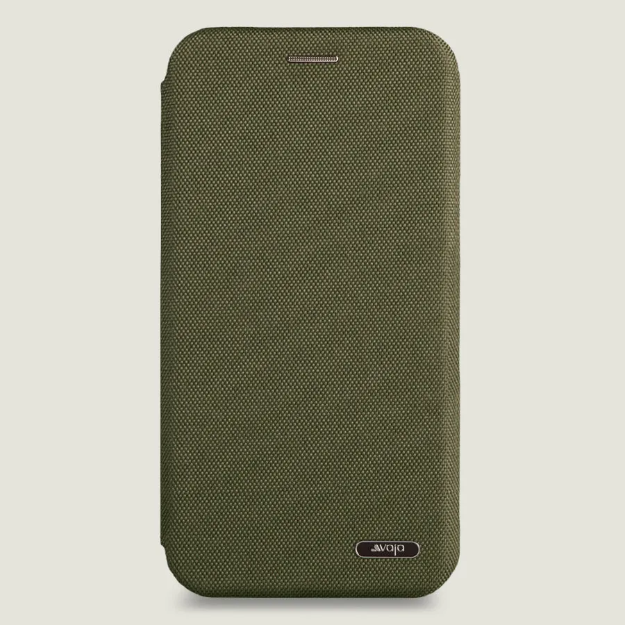 Folio Stand Cordura iPhone Xr Fabric Case