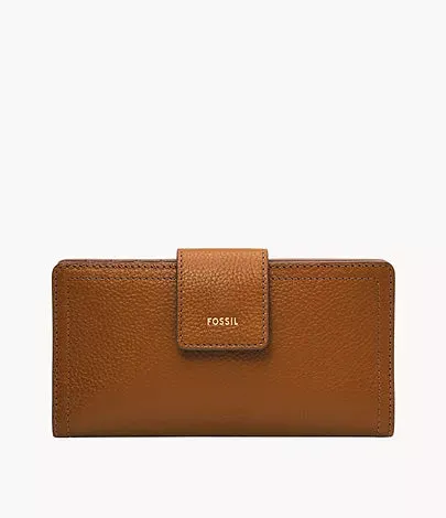 Fossil - Logan Tab Clutch Saddle