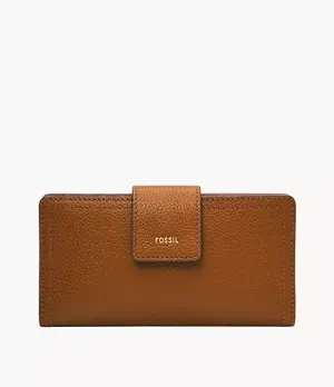 Fossil - Logan Tab Clutch Saddle