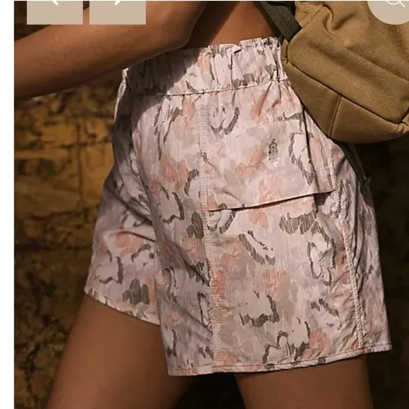 Free People Movement In the Wild printed shorts