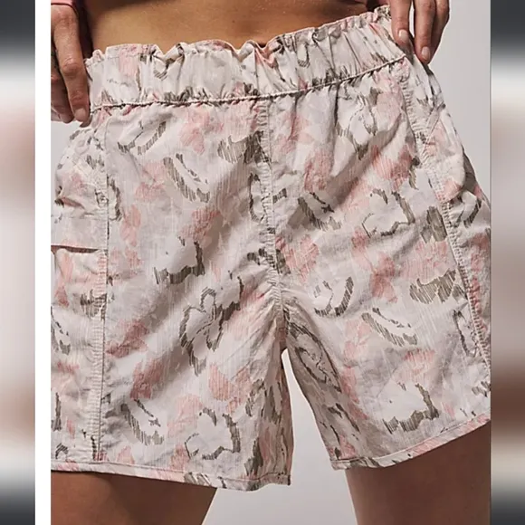 Free People Movement In the Wild printed shorts