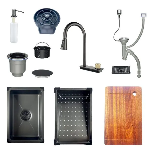 FREGADOR MODERNO - ACERO INOXIDABLE 304 - SIENA 75 - (750*508*220MM)